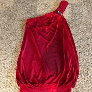 BCBG MAXAZRIA one shoulder dress